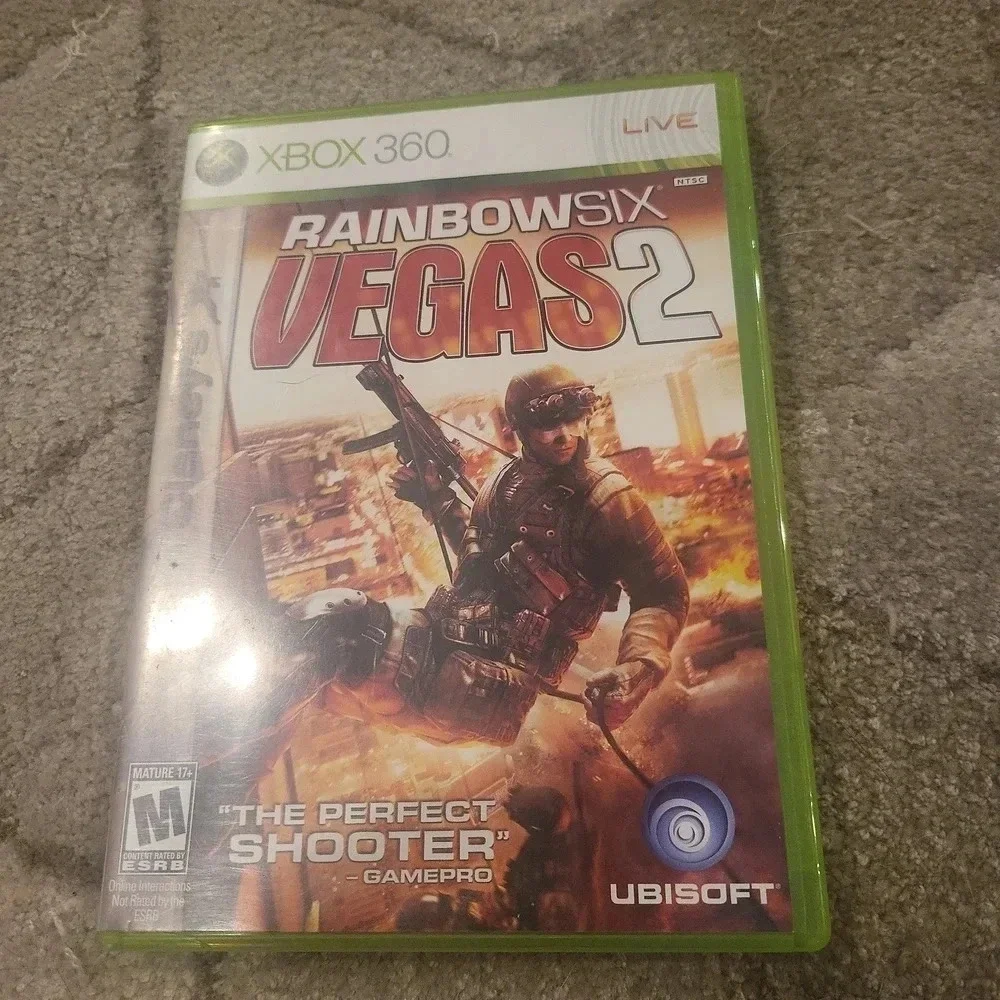 Xbox 360 Rainboxsix Vegas 2 Tom Clancy